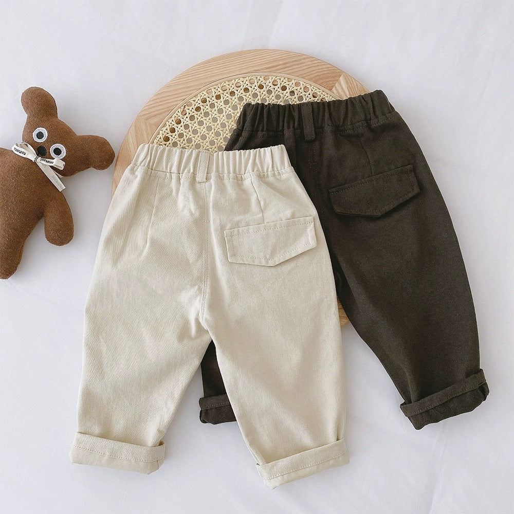 Soft Cotton Everyday Trousers