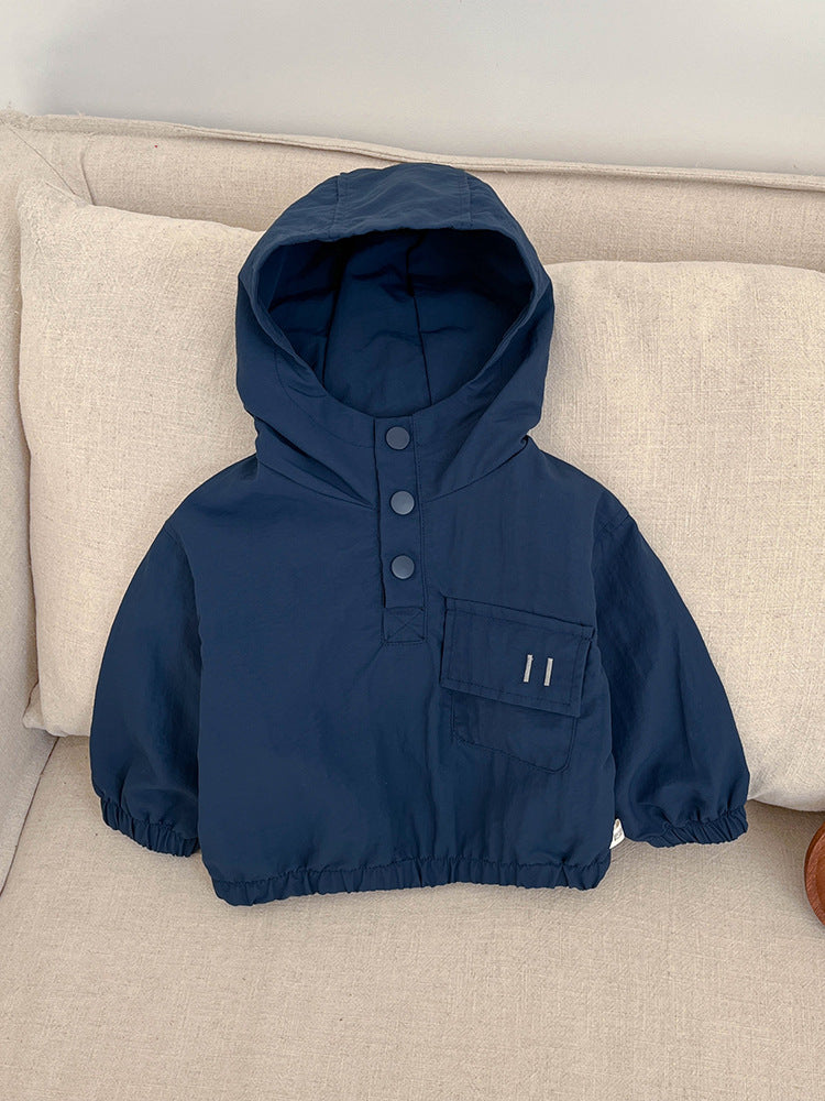 Lightweight Hooded Windbreaker