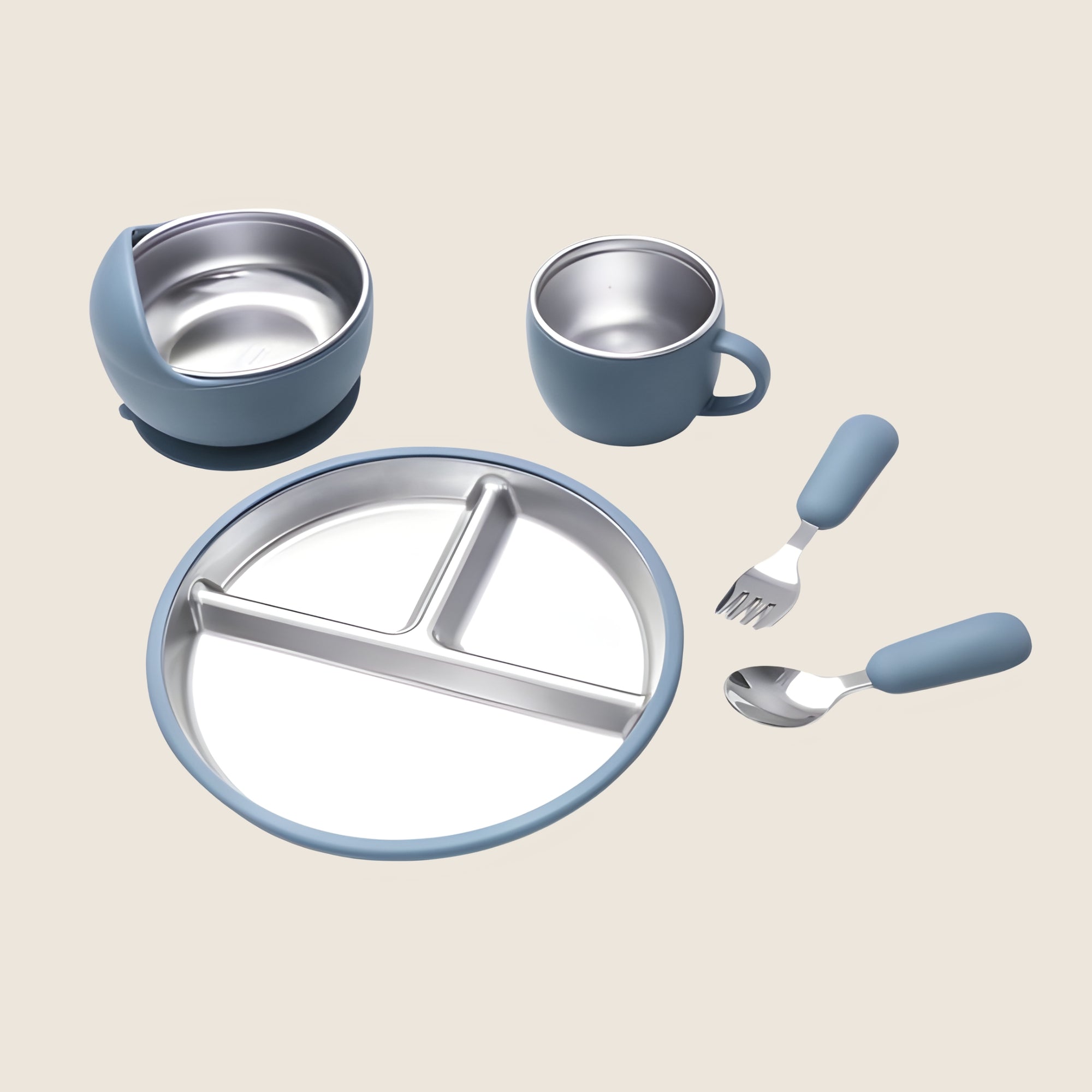 Stainless Steel Baby Weaning Starter Set