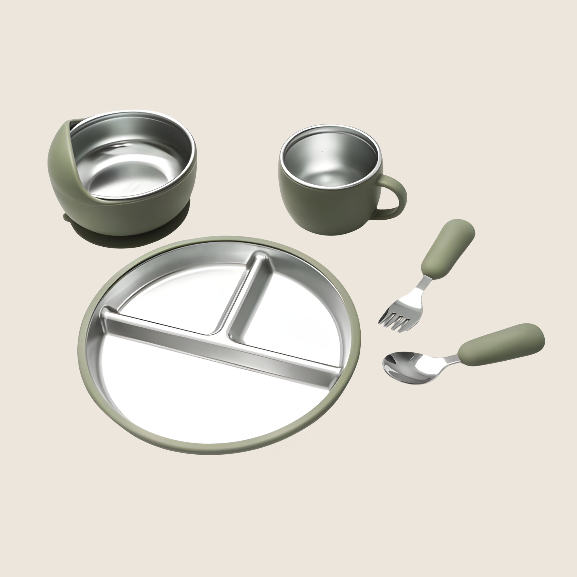 Stainless Steel Baby Weaning Starter Set