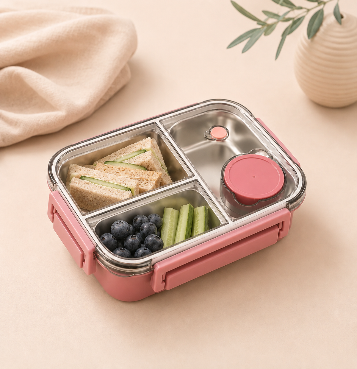 Stainless Steel Baby Bento Lunch Box