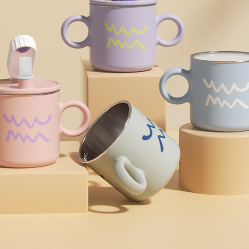 Children's water cup, milk cup