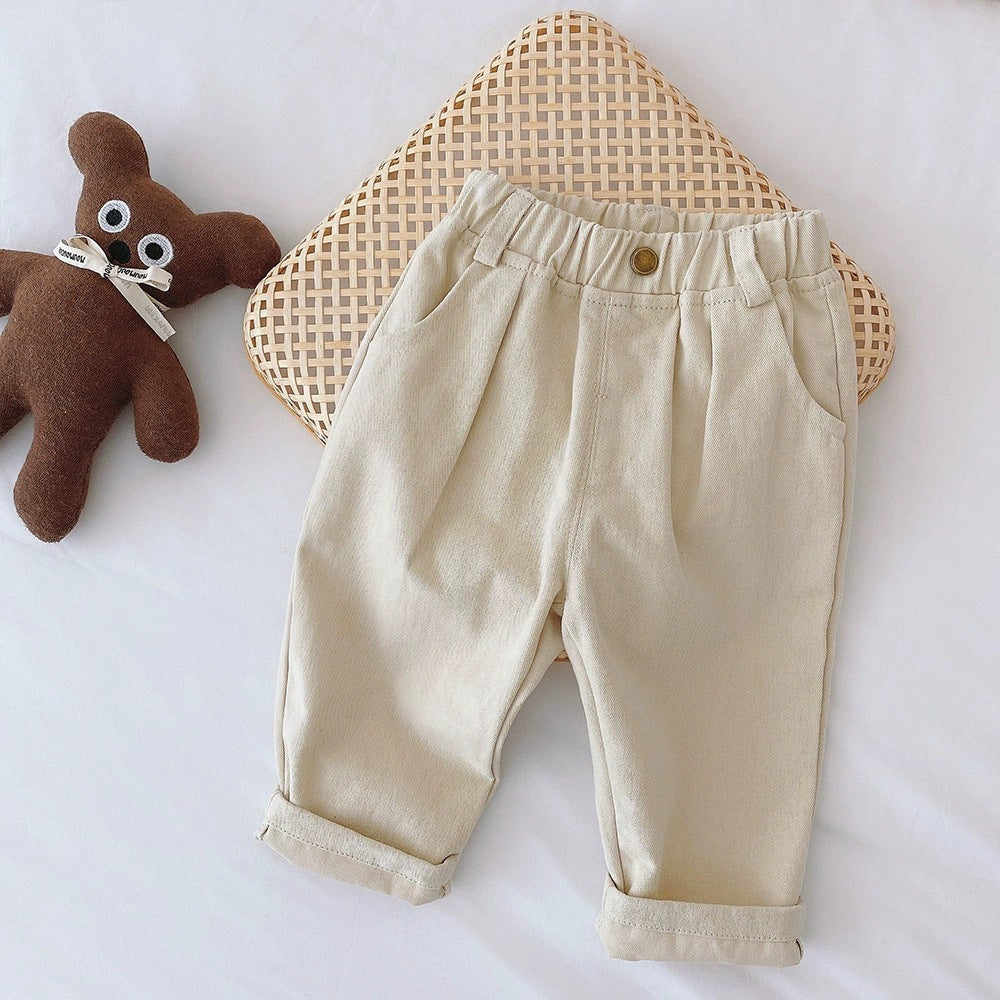 Soft Cotton Everyday Trousers