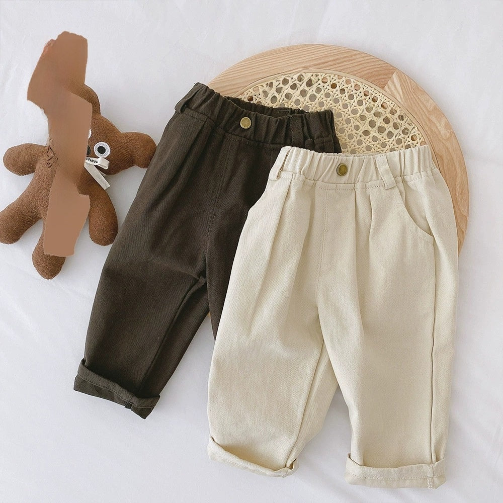 Soft Cotton Everyday Trousers