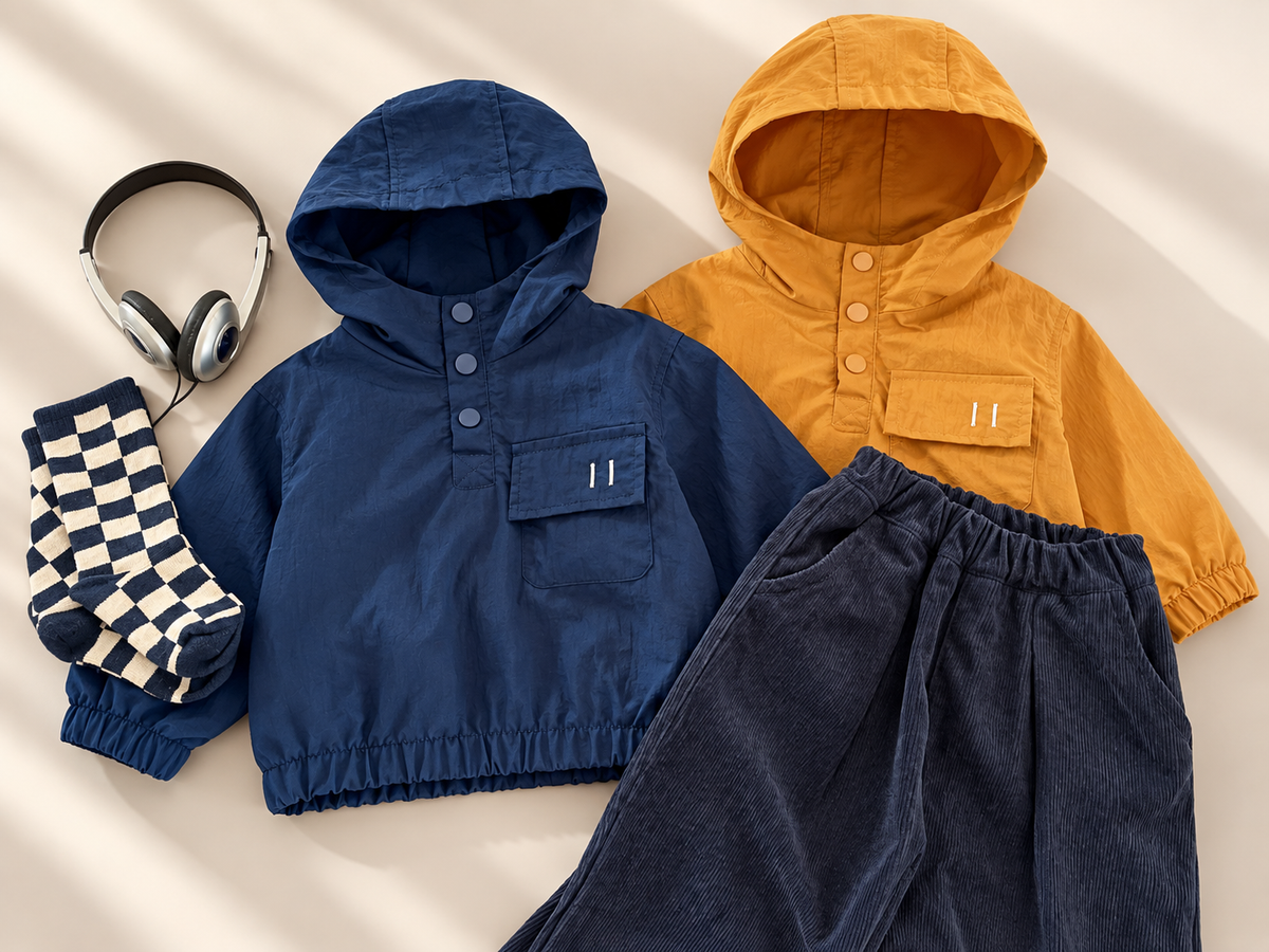 Lightweight Hooded Windbreaker