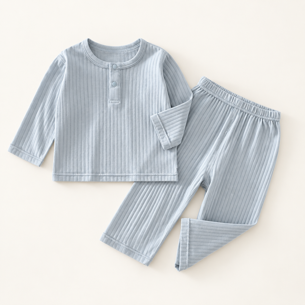 Infant Cotton Long Sleeve Pajama Set