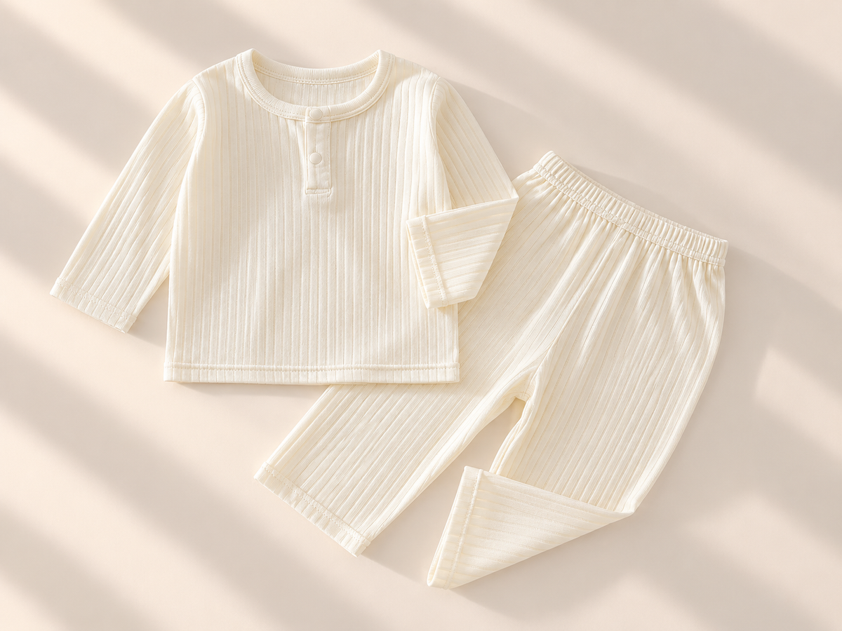 Infant Cotton Long Sleeve Pajama Set