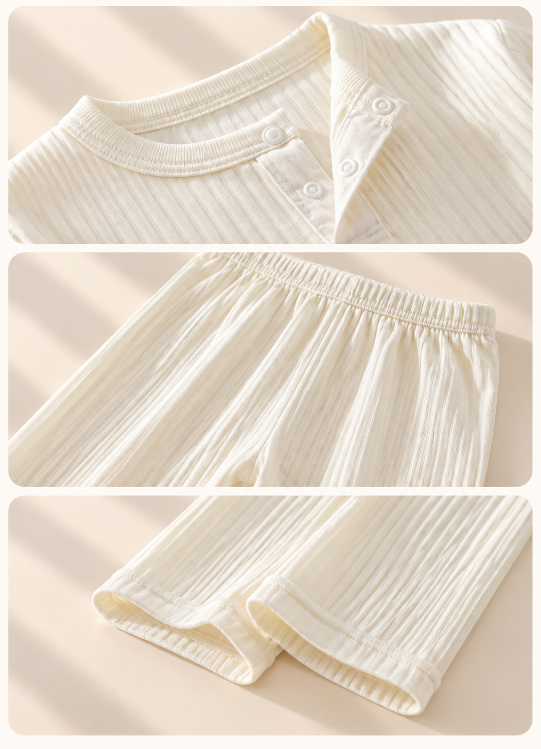 Infant Cotton Long Sleeve Pajama Set