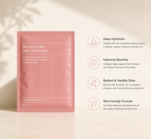 Bio Korean Collagen Mask - 4Pack