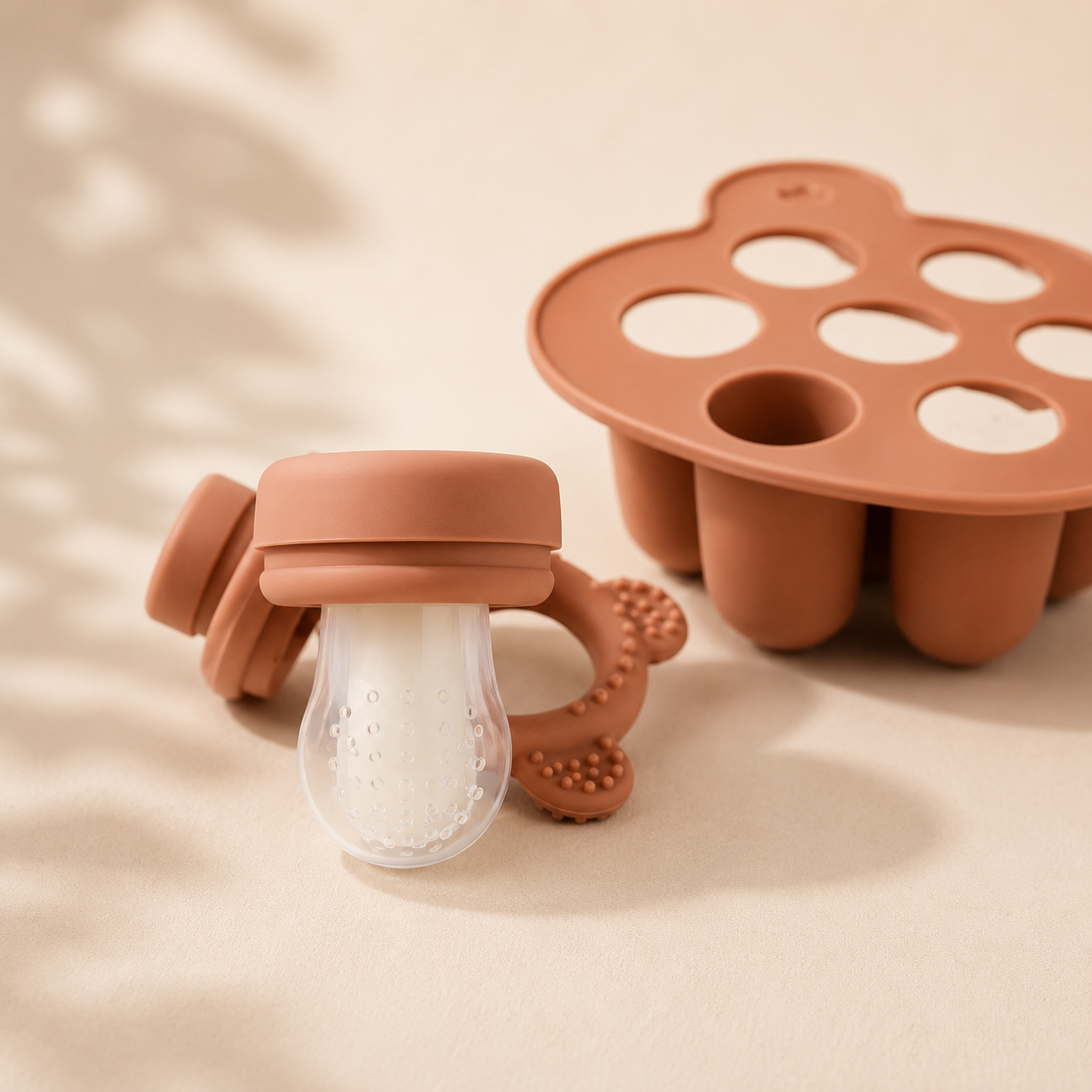 100% BPA-free silicone mold Baby Teether