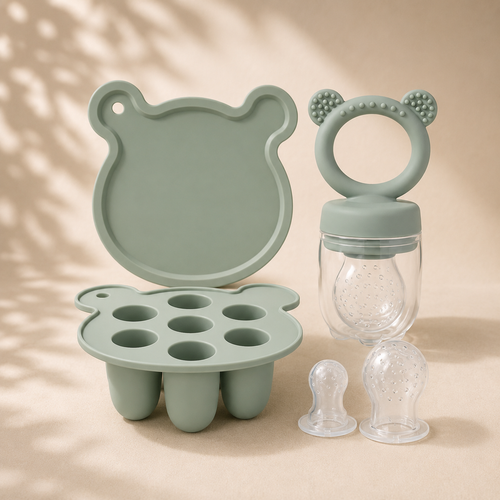 100% BPA-free silicone mold Baby Teether