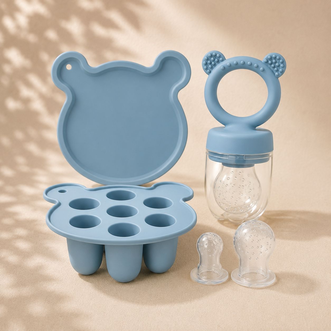 100% BPA-free silicone mold Baby Teether