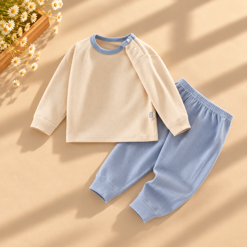 Infant Cotton Two-Piece Pajama Set