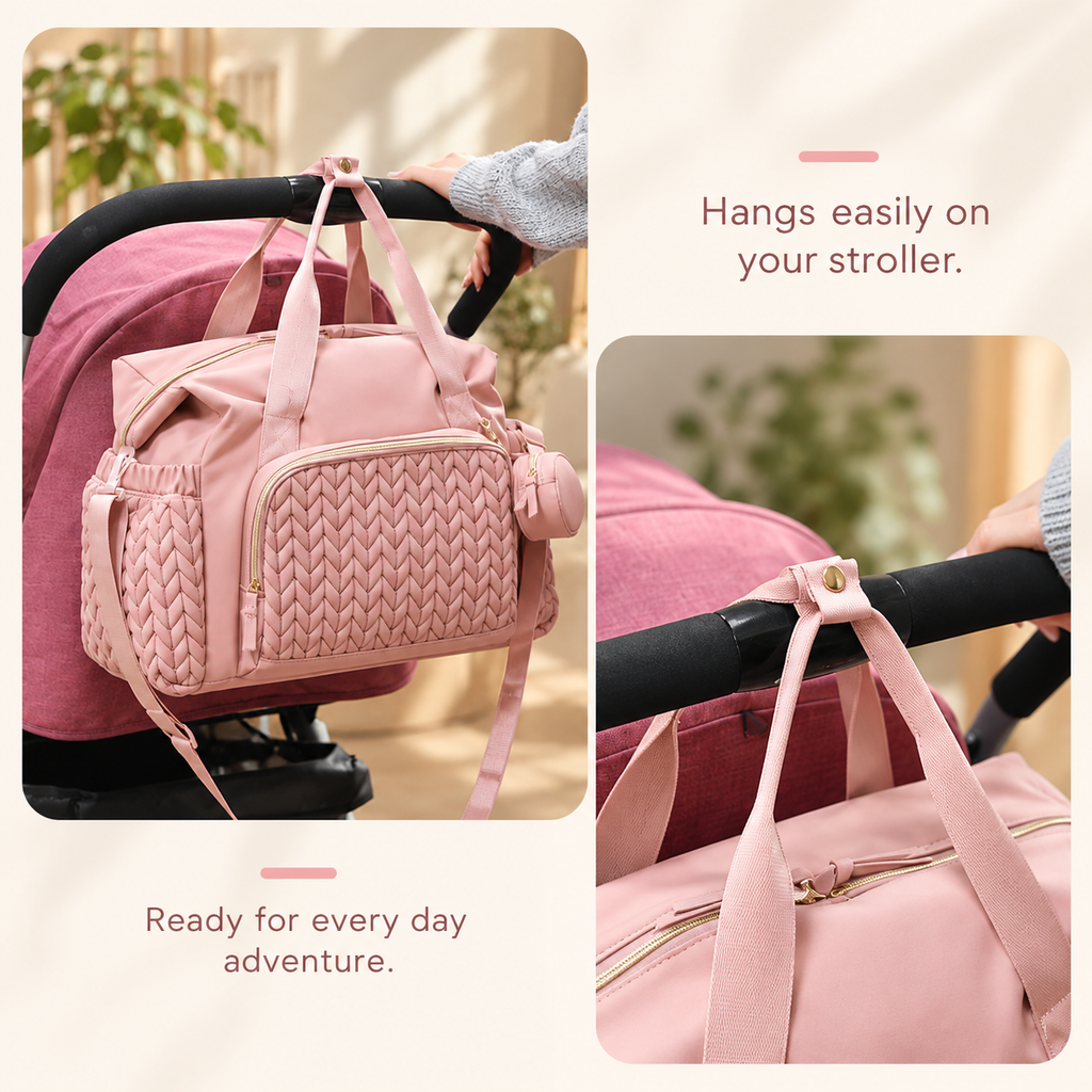 Everyday Changing Bag with Pacifier Holder