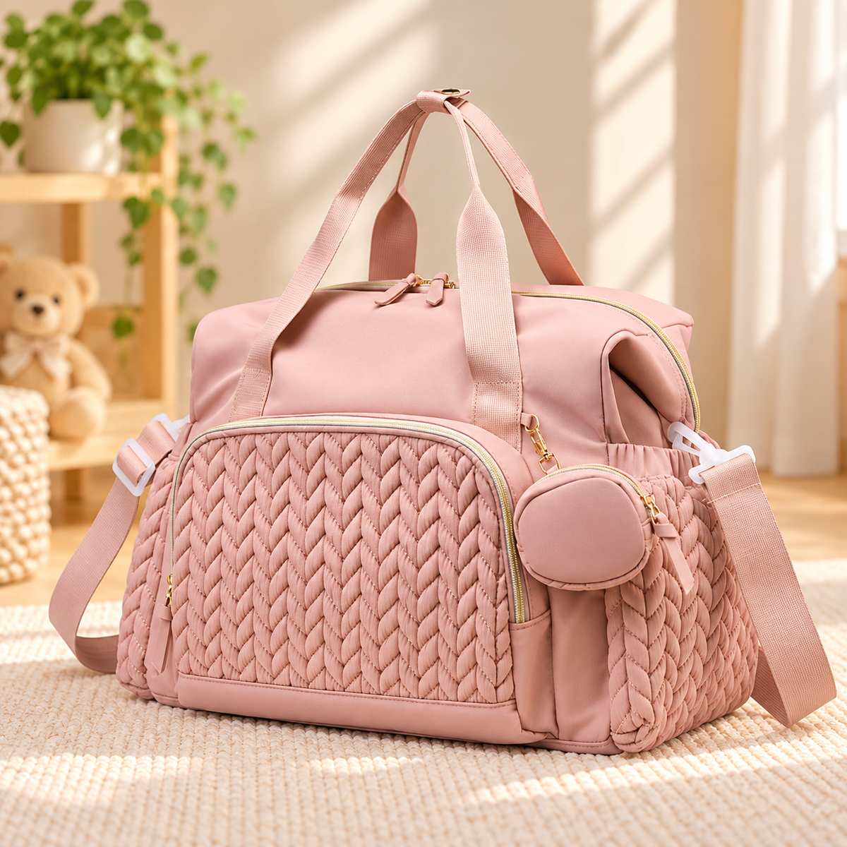 Everyday Changing Bag with Pacifier Holder