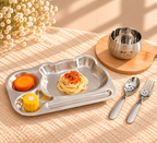 Stainless Steel Kids Dinnerware Set