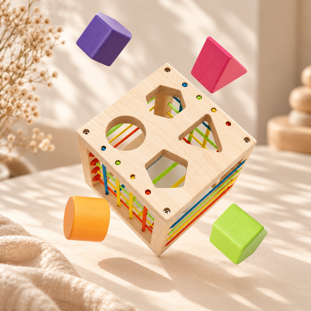 Wooden Shape Sorting Toy