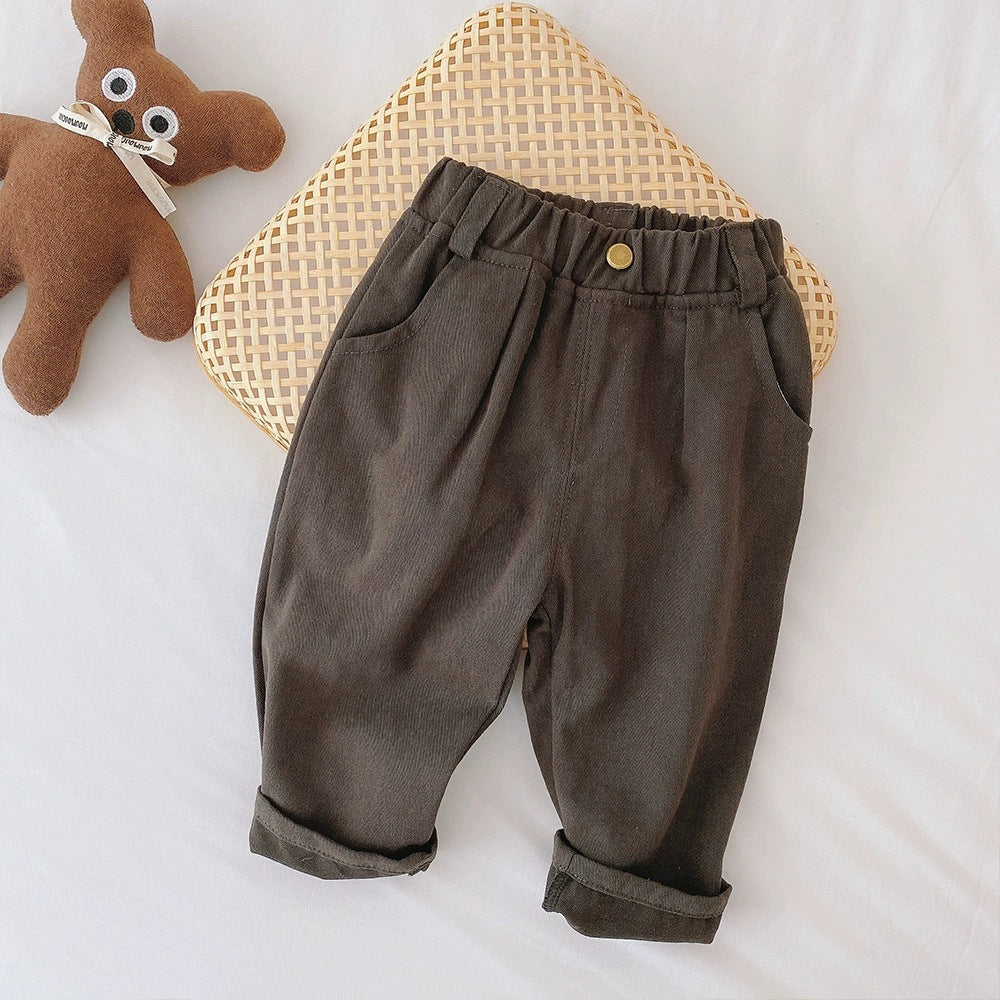 Soft Cotton Everyday Trousers